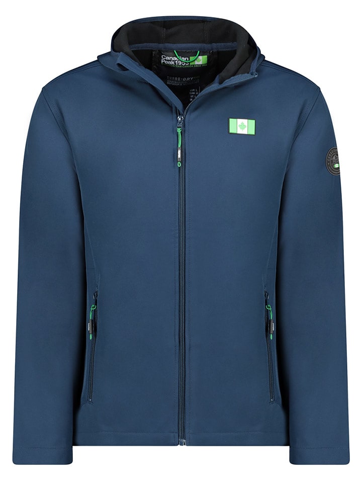 Canadian Peak Kurtka softshellowa "Teskeakho" w kolorze granatowym rozmiar: XXL