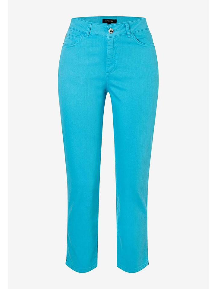 More & More Dżinsy - Slim fit - w kolorze turkusowym rozmiar: 44