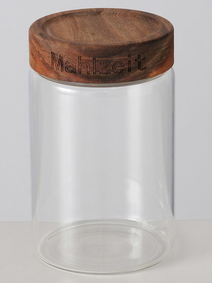 Boltze Pojemnik w kolorze brązowym - wys. 16,5 x Ø 10 cm rozmiar: onesize