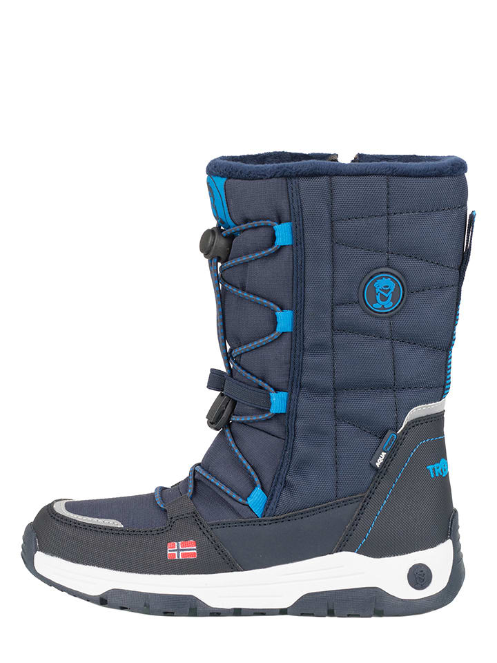 Trollkids Botki zimowe "Nordkapp" w kolorze granatowym rozmiar: 26