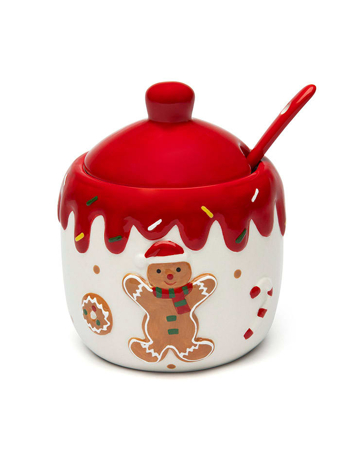 Trendy Kitchen by EXCÉLSA Cukierniczka "Wonderful Ginger" w kolorze czerwono-jasnobrązowym - wys. 11,5 cm rozmiar: onesize