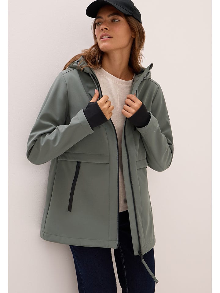 Cecil Kurtka softshellowa w kolorze oliwkowym rozmiar: L