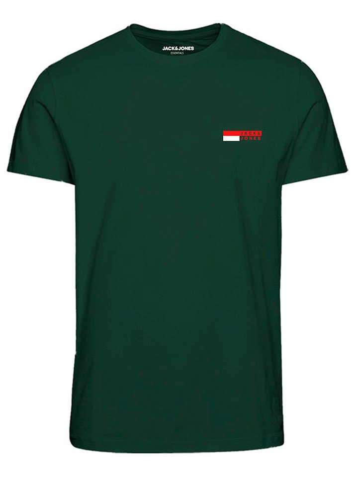 Jack & Jones Koszulka w kolorze zielonym rozmiar: M