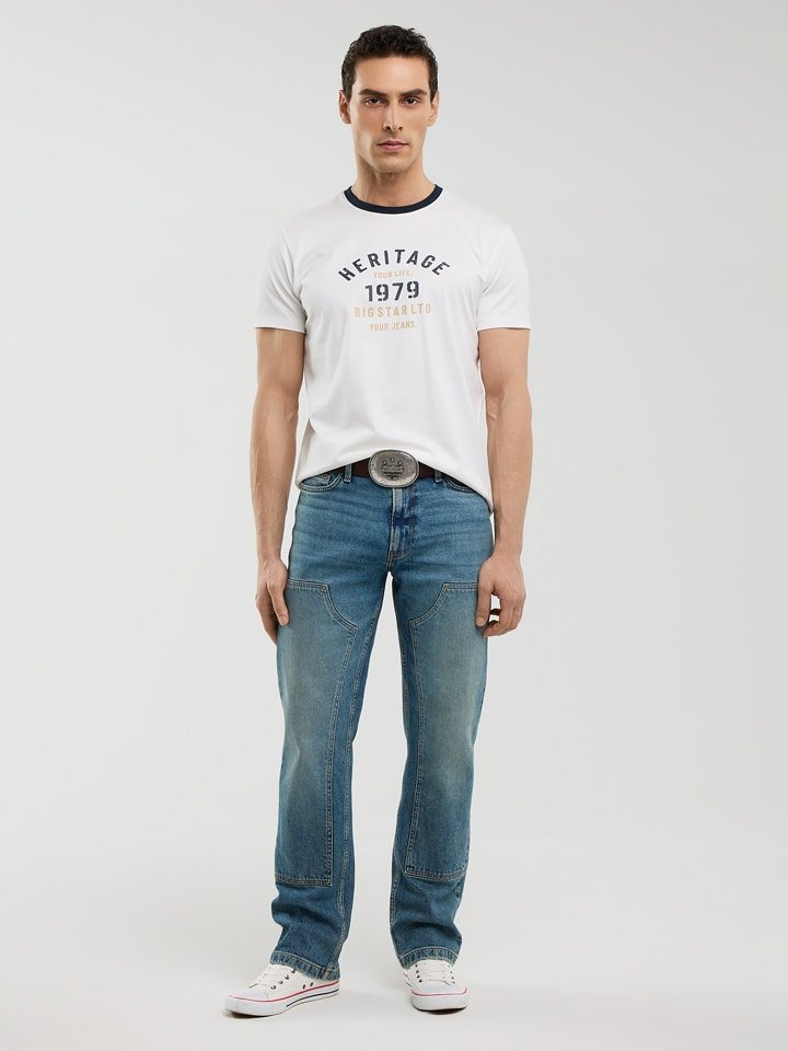 BIG STAR Koszulka w kolorze białym rozmiar: L