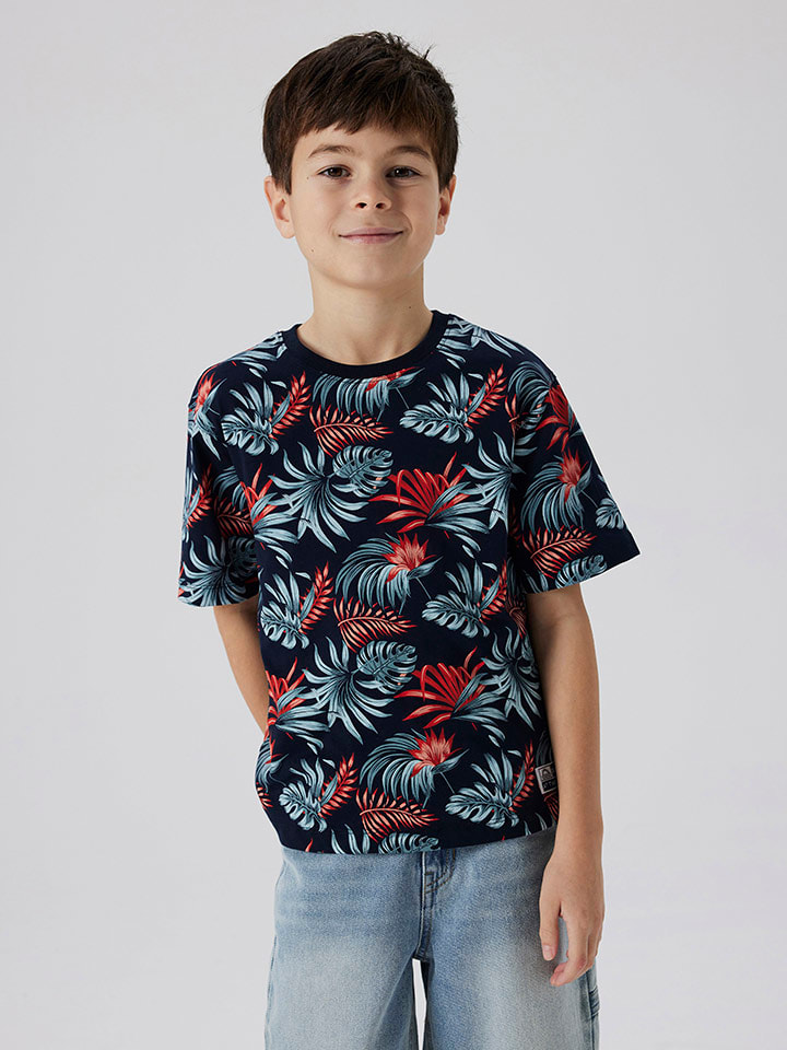 name it Koszulka "Fango" w kolorze granatowym rozmiar: 116