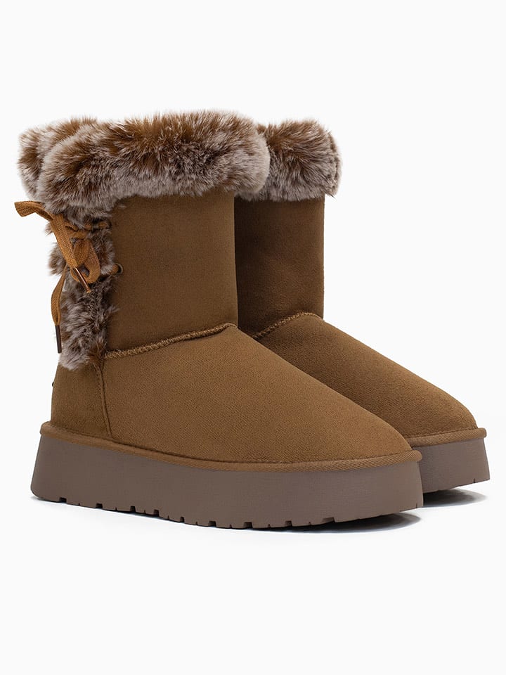 Blackfield Kozaki zimowe "Coma" w kolorze brązowym rozmiar: 37