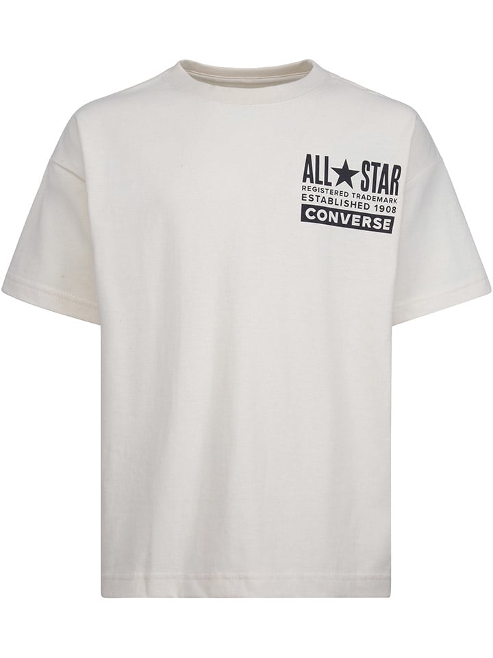 Converse Koszulka w kolorze kremowym rozmiar: 158-170