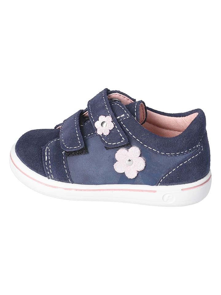 PEPINO Skórzane sneakersy "Niddi" w kolorze granatowym rozmiar: 23
