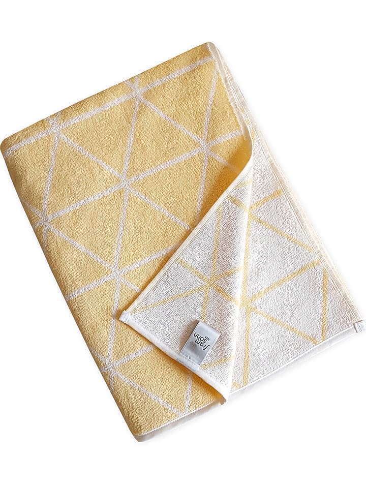 Framsohn Pled "Graphics" w kolorze żółtym rozmiar: 100x180 cm