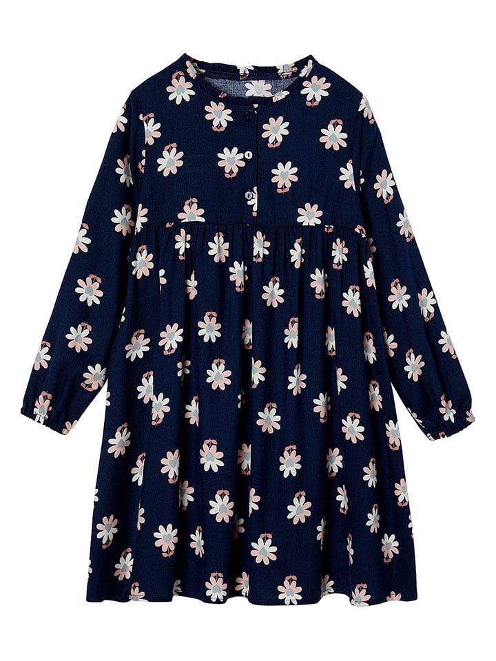 vertbaudet Sukienka w kolorze granatowym rozmiar: 128