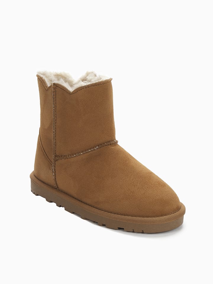 ISLAND BOOT Botki zimowe "Kiana" w kolorze jasnobrązowym rozmiar: 33