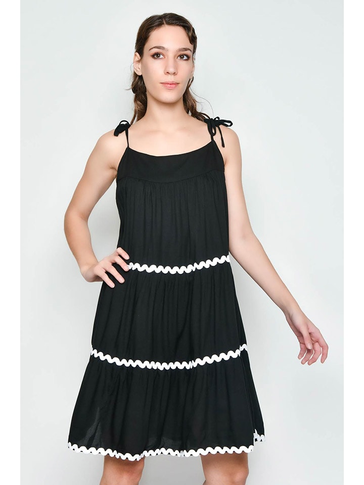 H.H.G. Sukienka w kolorze czarno-białym rozmiar: M