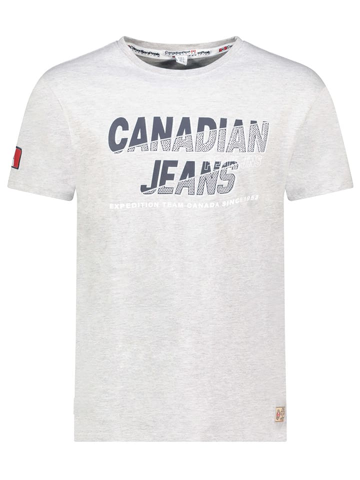 Canadian Peak Koszulka "Jaspereak" w kolorze jasnoszarym rozmiar: S