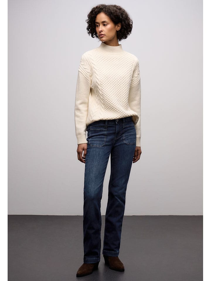 Street One Dżinsy - Comfort fit - w kolorze granatowym rozmiar: W28/L32