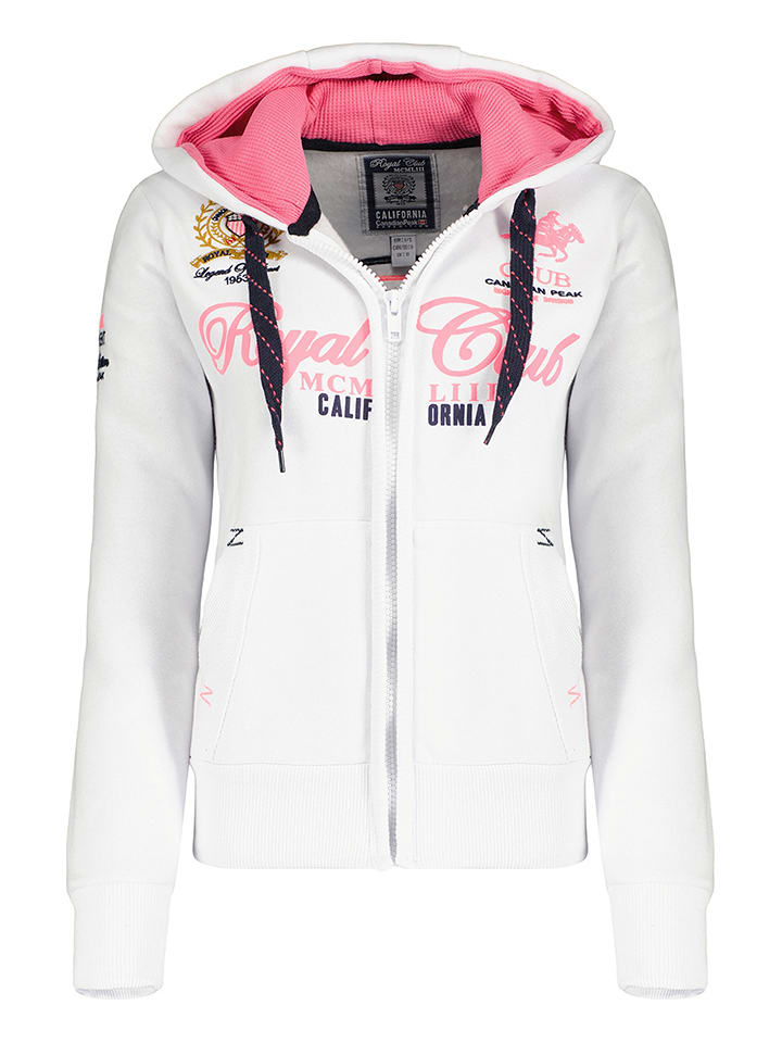 Canadian Peak Bluza "Fanilleak" w kolorze białym rozmiar: L