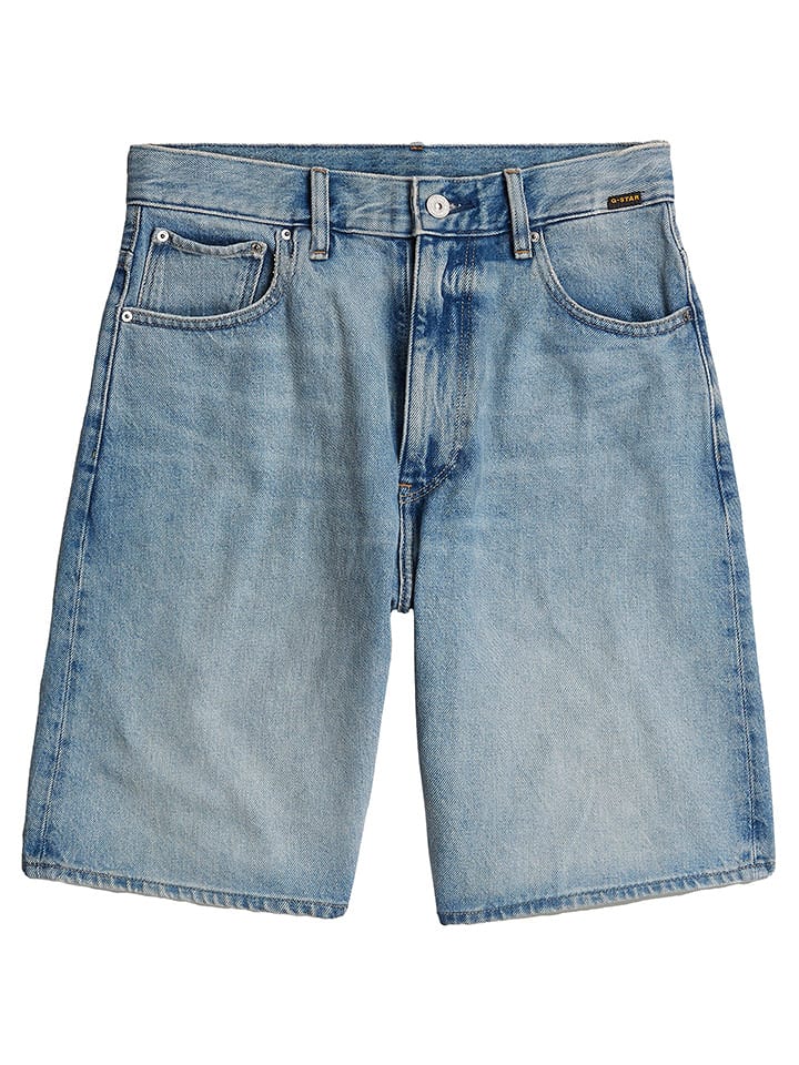 G-Star Bermudy dżinsowe w kolorze niebieskim rozmiar: W30