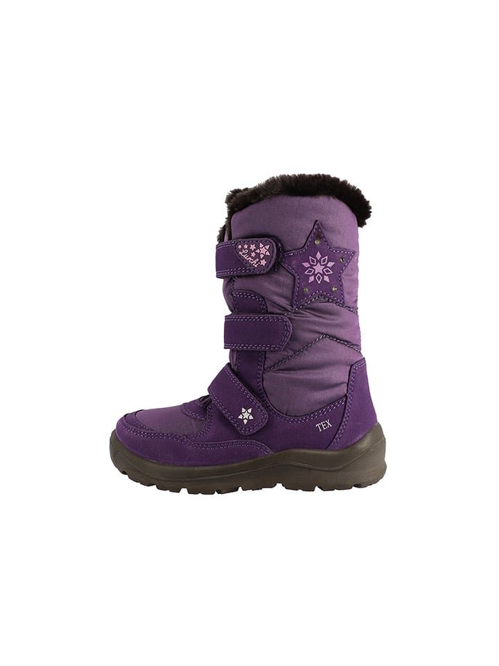 Lurchi Kozaki zimowe "Kiana" w kolorze fioletowym rozmiar: 29