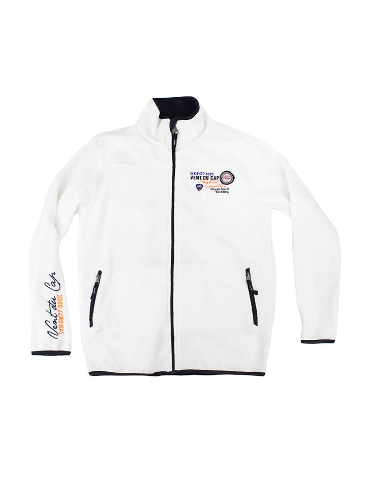 Peak Mountain Kurtka polarowa w kolorze białym rozmiar: 140