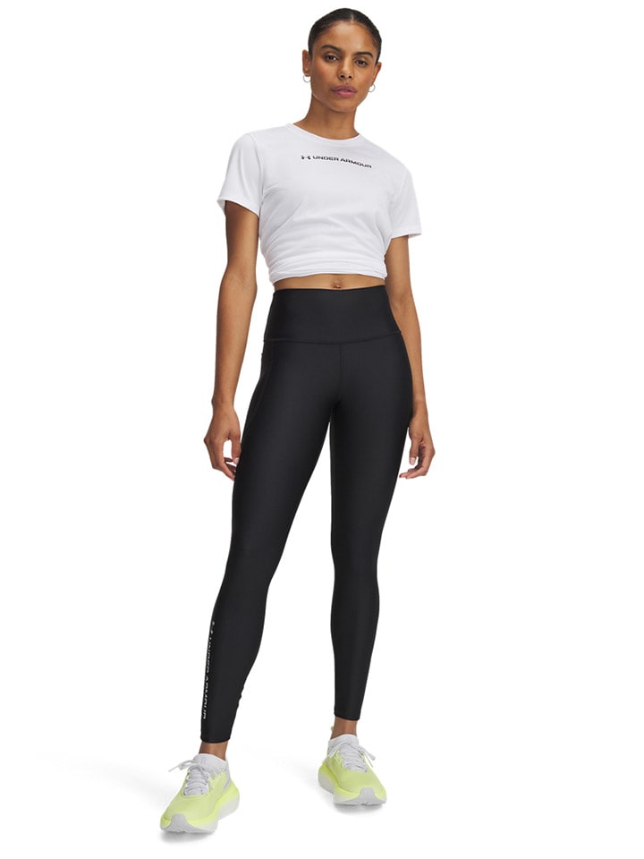 Under Armour Legginsy sportowe w kolorze czarnym rozmiar: S