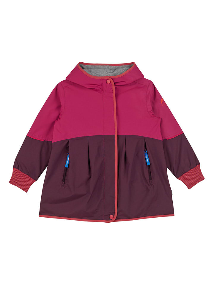 finkid Kurtka przeciwdeszczowa "Aina move" w kolorze różowo-fioletowym rozmiar: 100/110