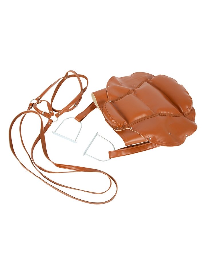 small foot Siodło i uzda dla drewnianego konia - 3+ rozmiar: onesize