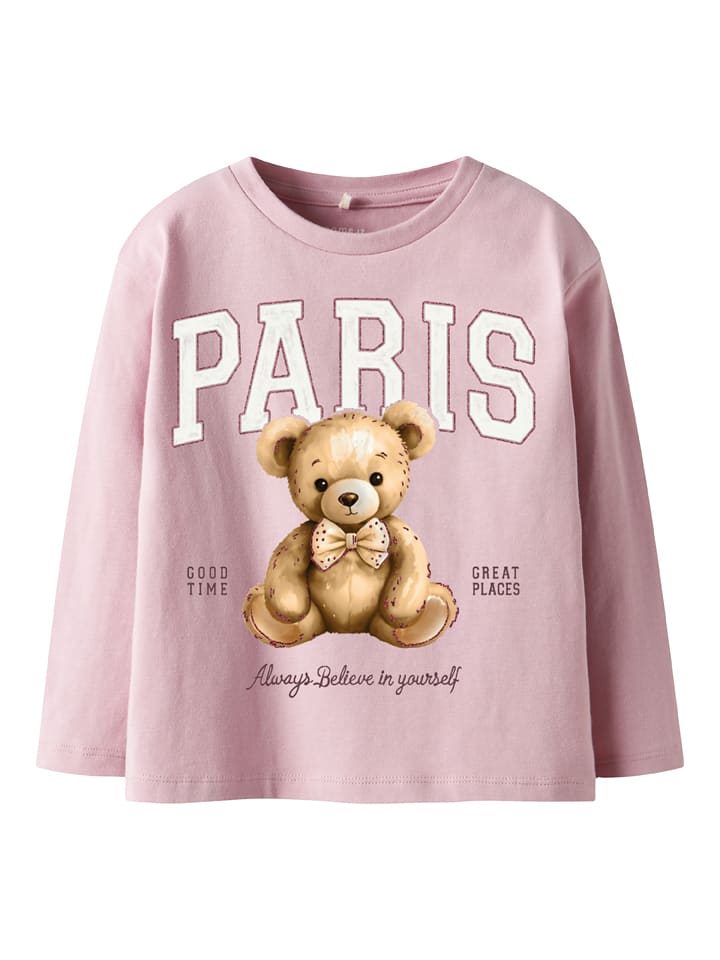 name it Koszulka "Rearaja" w kolorze jasnoróżowym rozmiar: 92