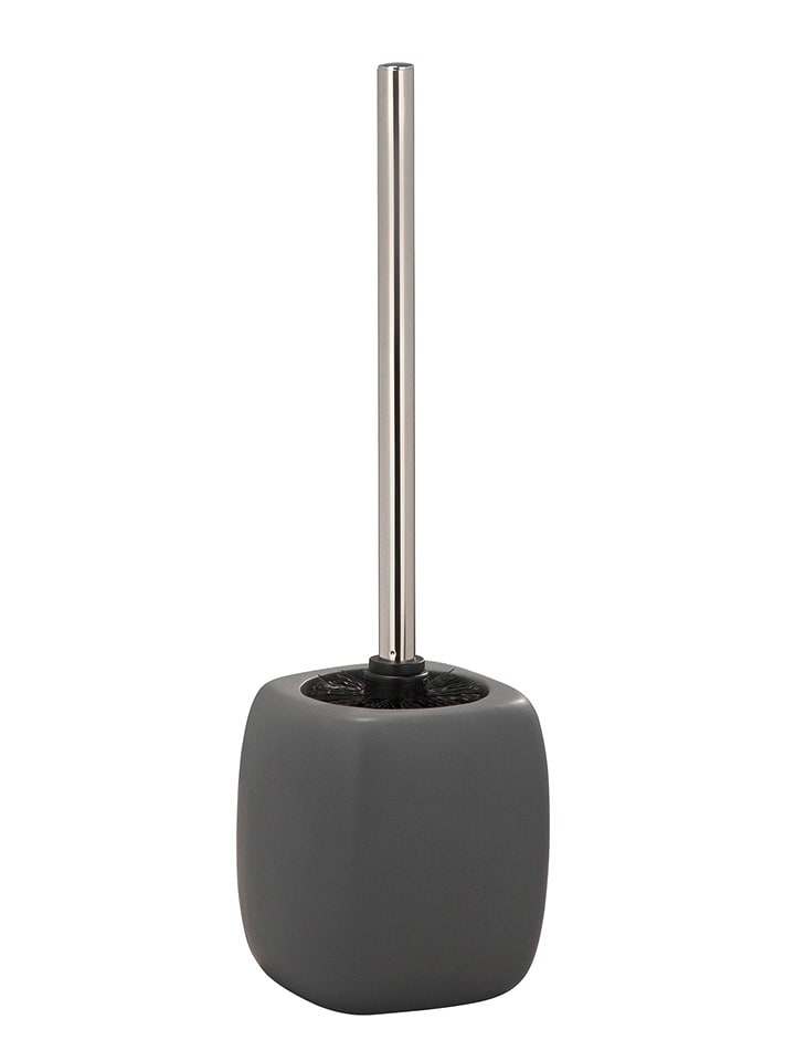 Wenko Zestaw WC "Faro" w kolorze szarym - wys. 40 cm rozmiar: onesize