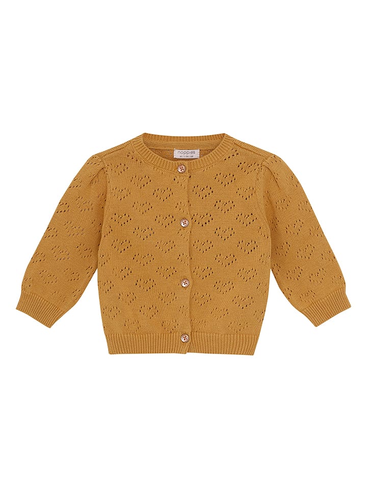 Noppies Kardigan w kolorze jasnobrązowym rozmiar: 62
