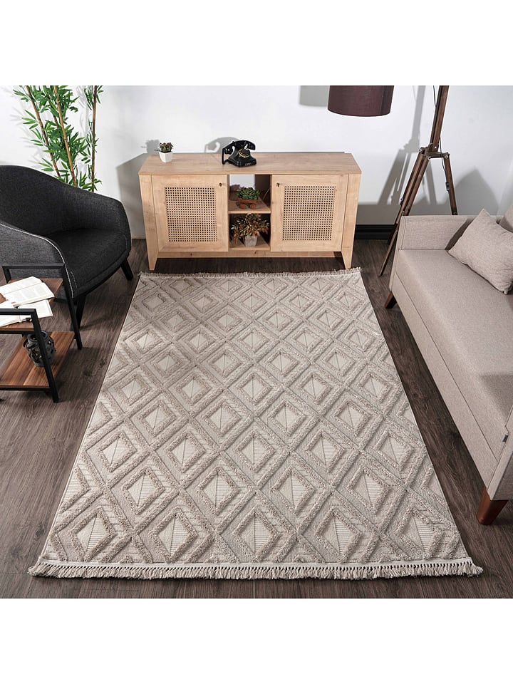 Mioli Dywan w kolorze beżowym rozmiar: 80x300 cm