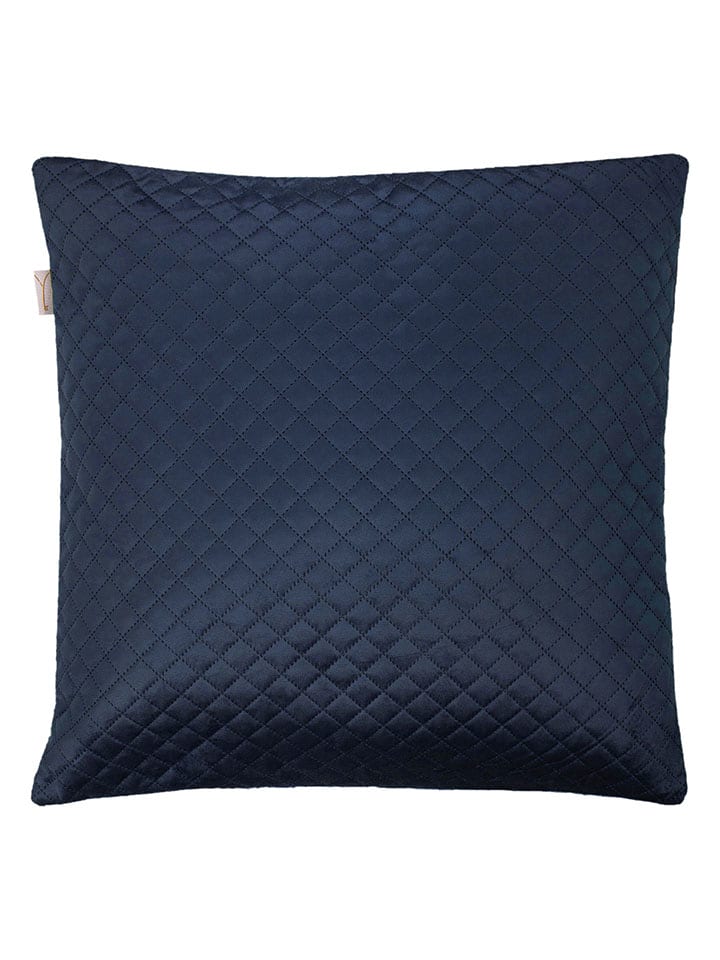 HNL Dekoracyjna poduszka "Victoria" w kolorze granatowym rozmiar: 180x260 cm