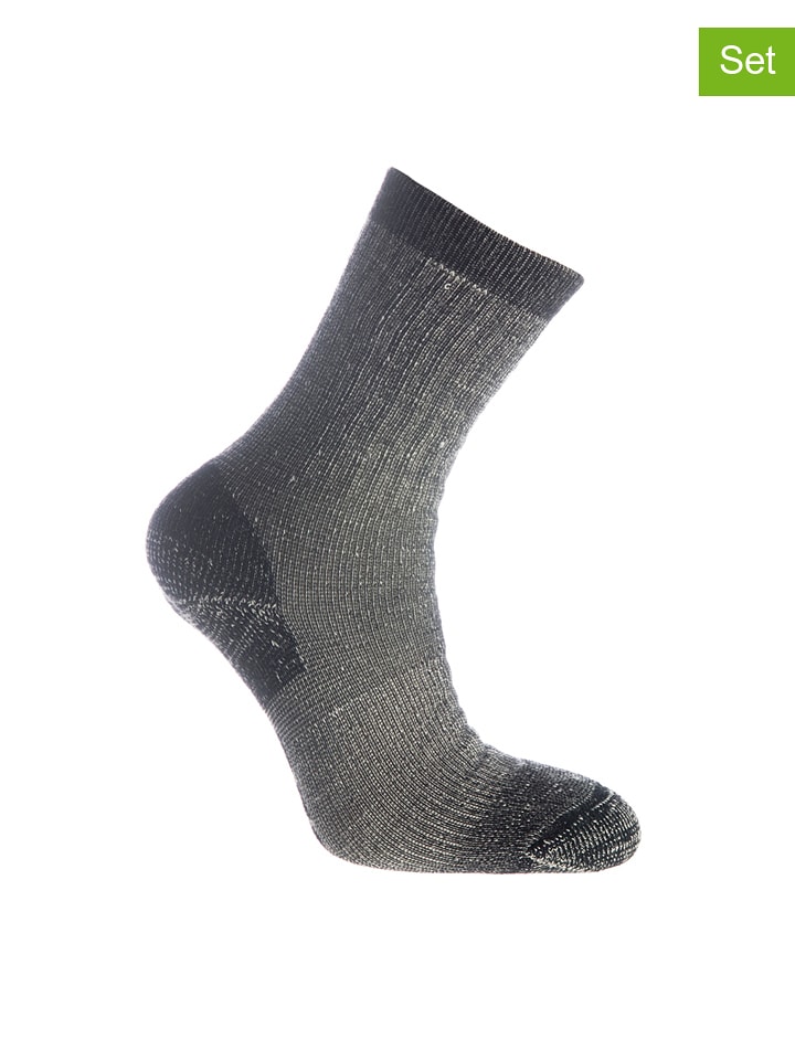Seger Skarpety funkcyjne (2 pary) w kolorze szarym rozmiar: 43-45
