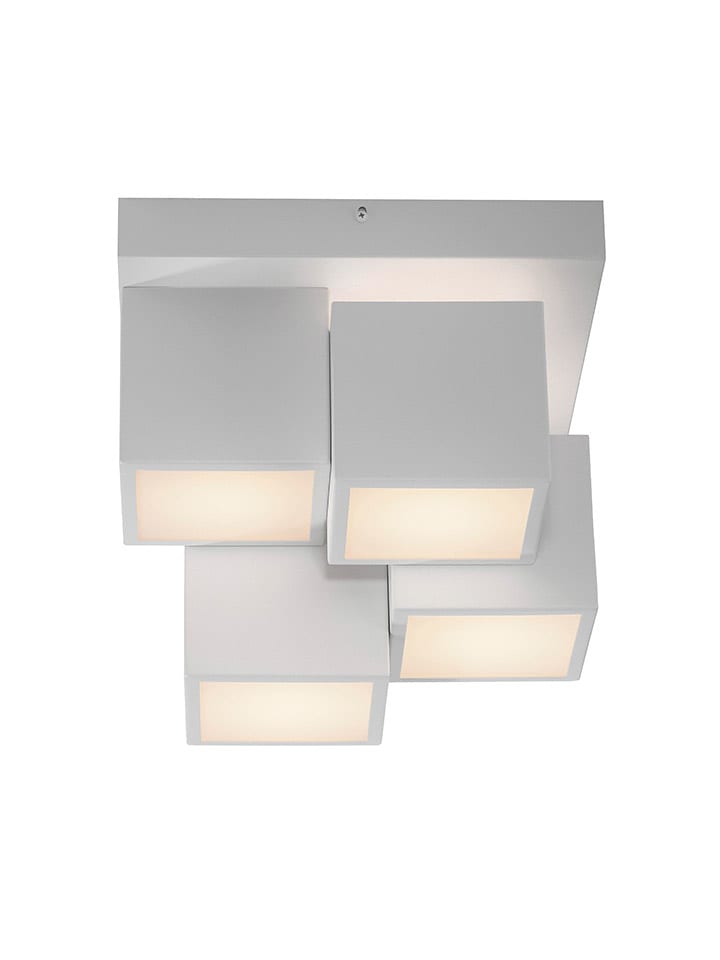 Just Light Lampa sufitowa LED w kolorze białym - 30 x 30 cm rozmiar: onesize