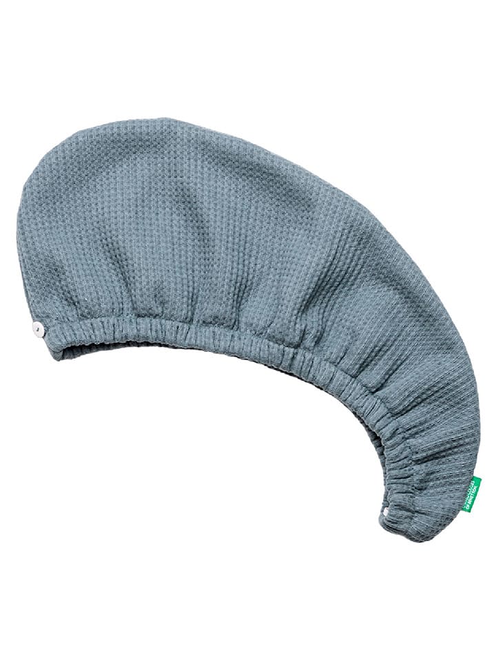 Benetton Ręcznik w kolorze niebieskim do włosów - dł. 26 cm rozmiar: onesize
