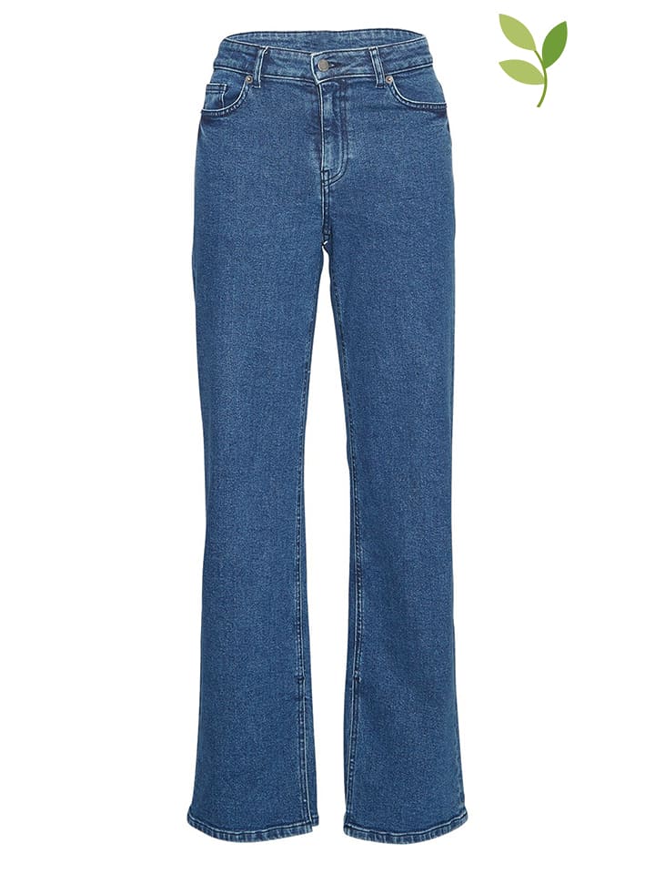 MOSS COPENHAGEN Dżinsy "Abrii Rikka" - Comfort fit - w kolorze niebieskim rozmiar: M