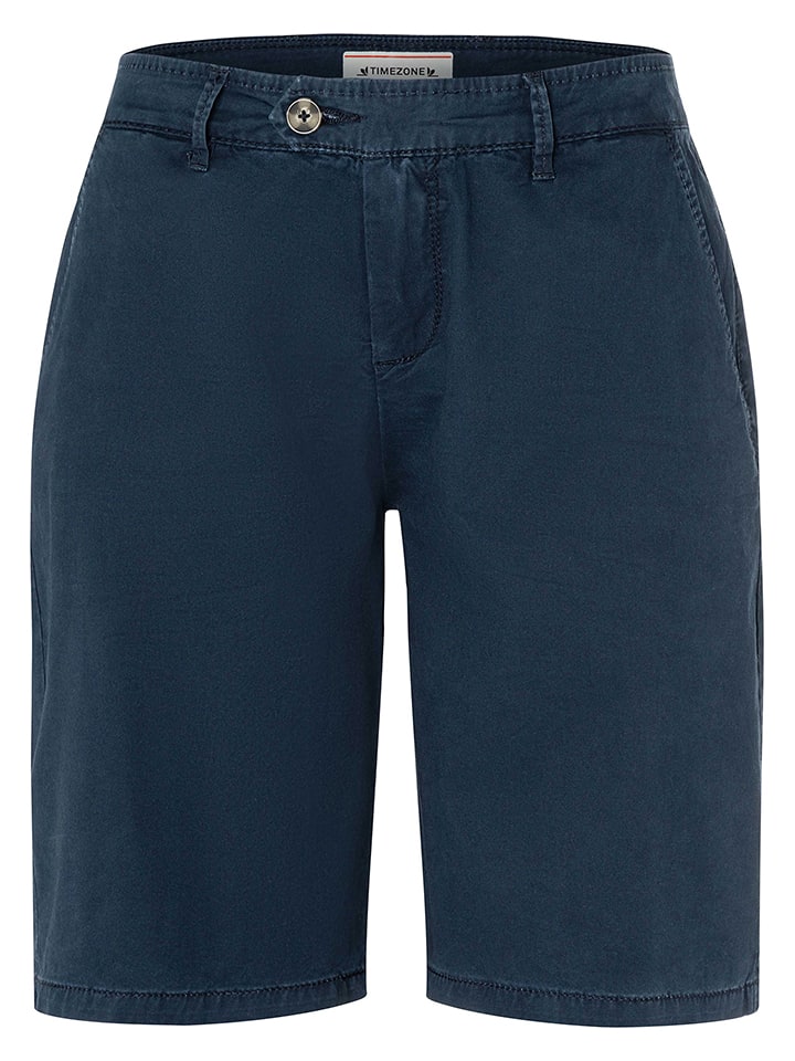 Timezone Szorty "Dalia" w kolorze granatowym rozmiar: W27