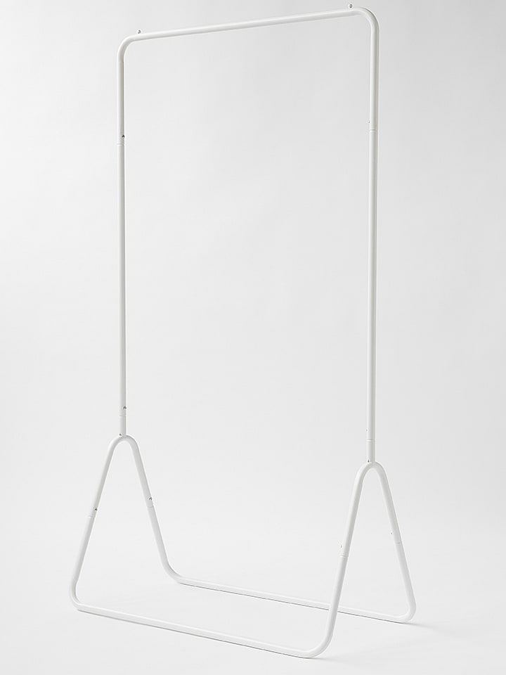 Compactor Wieszak w kolorze białym - 80 x 145 x 43 cm rozmiar: onesize