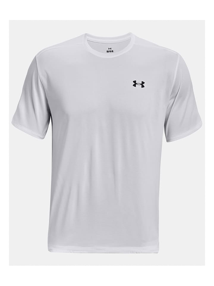 Under Armour Koszulka sportowa "Tech Vent" w kolorze białym rozmiar: M