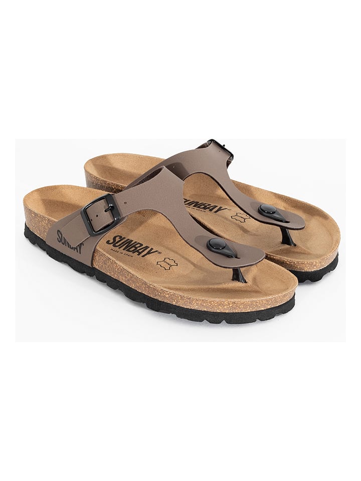 Sunbay Japonki "Camelia" w kolorze brązowym rozmiar: 37