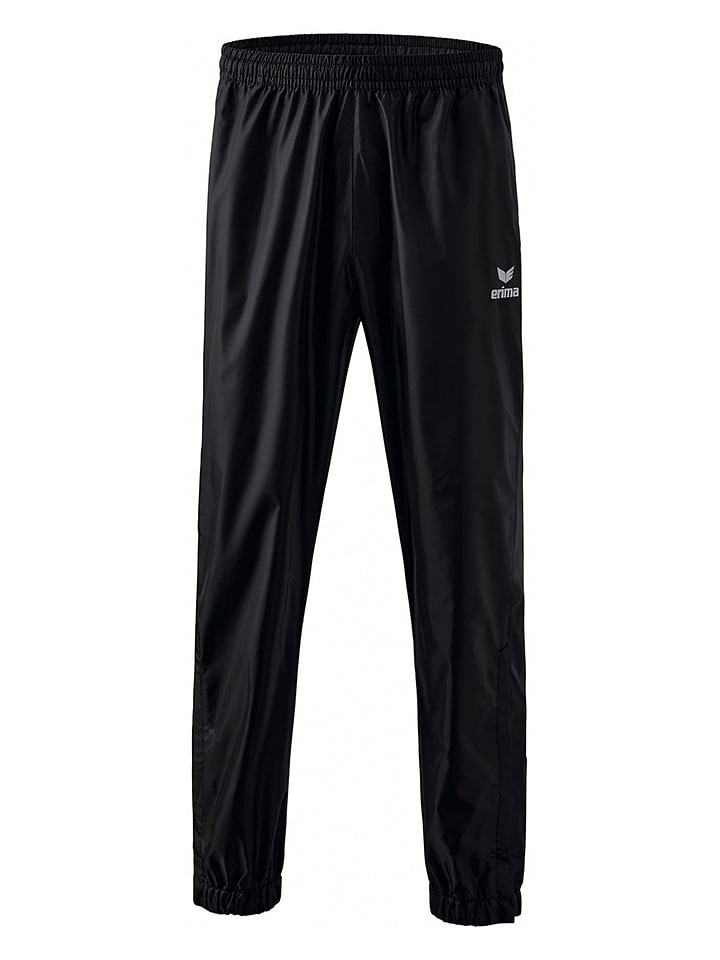 erima Spodnie przeciwdeszczowe "Team" w kolorze czarnym rozmiar: L