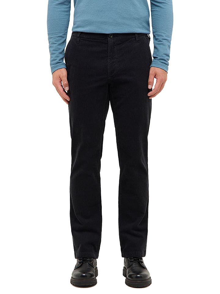 Mustang Spodnie chino w kolorze czarnym rozmiar: W36/L32