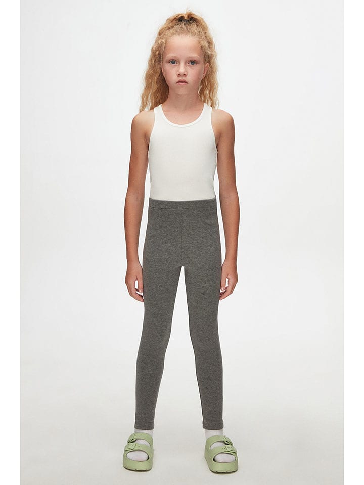 lovetti Legginsy w kolorze szarym rozmiar: 164