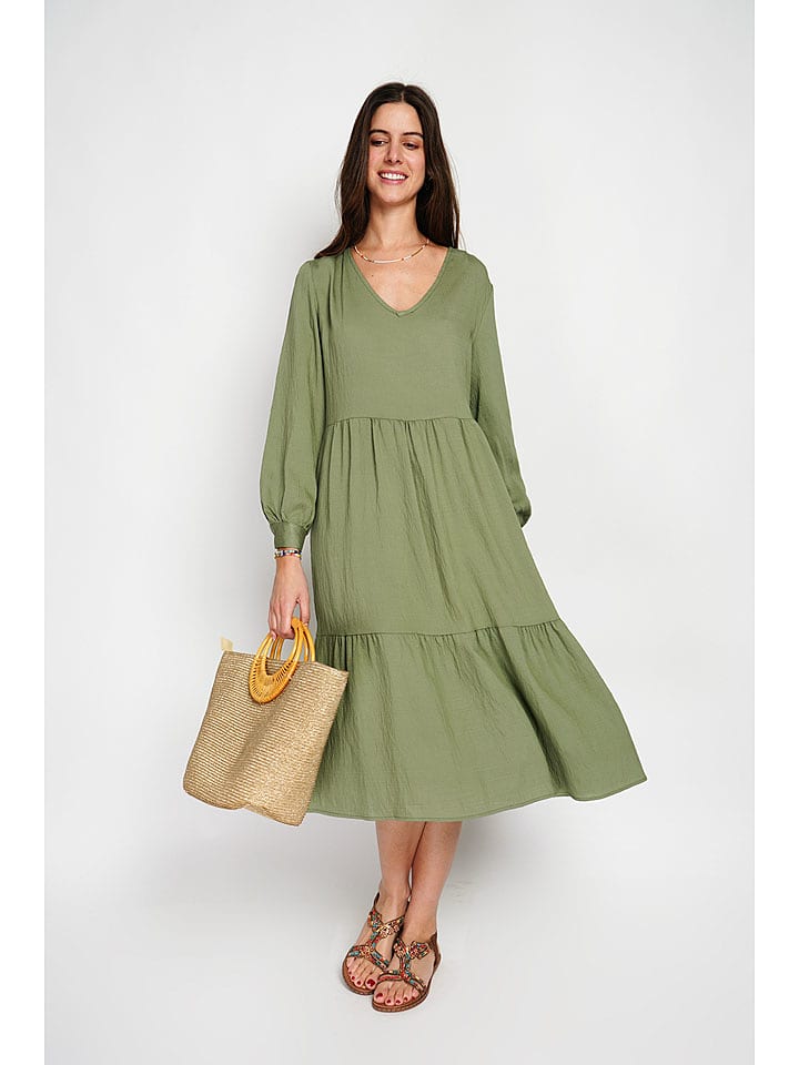 William de Faye Sukienka w kolorze zielonym rozmiar: 36