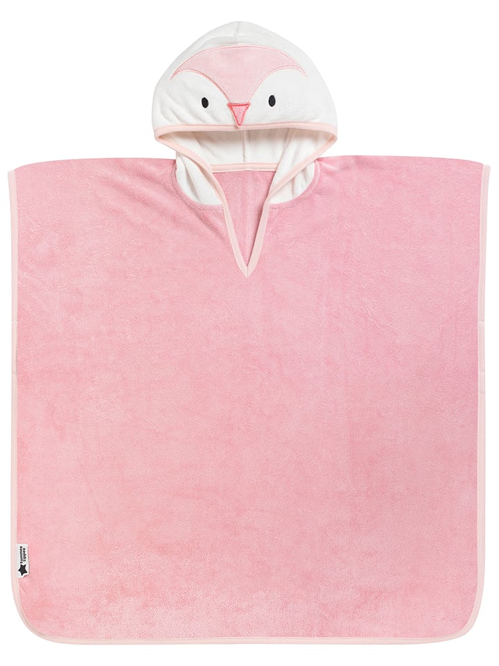 tommee tippee Ponczo kąpielowe "Penny the Penguin" w kolorze różowym rozmiar: 92-104