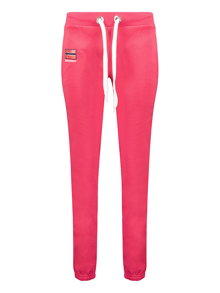 Geographical Norway Spodnie dresowe "Marcana" w kolorze różowym rozmiar: M