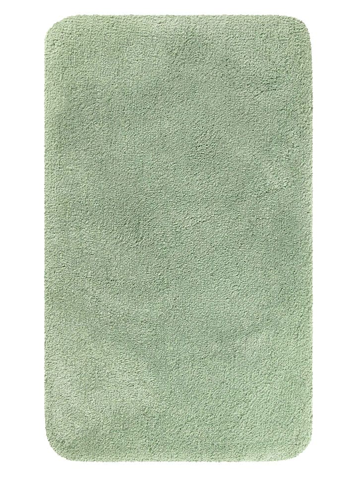 Homie Living Dywanik łazienkowy "Porto Azzurro" w kolorze zielonym rozmiar: 55x65 cm