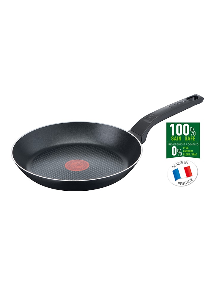 Tefal Patelnia "Easy Cook & Clean" w kolorze czarnym - Ø 24 cm rozmiar: onesize