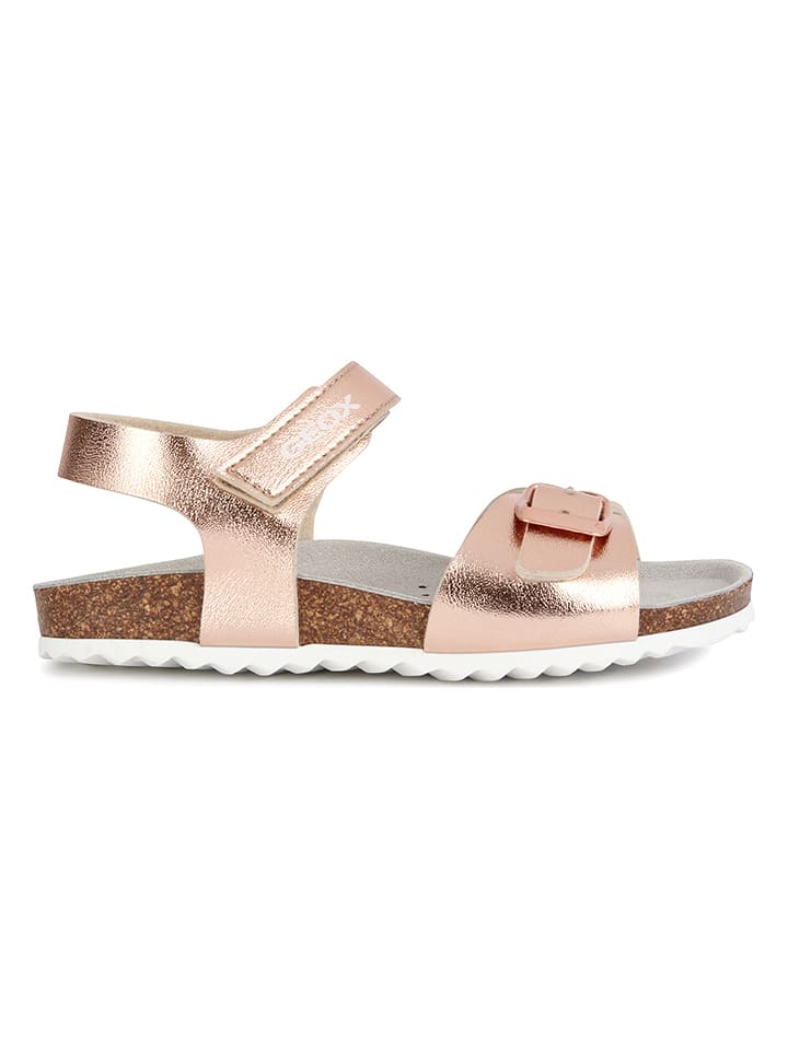 Geox Sandały "Adriel" w kolorze złotym rozmiar: 38