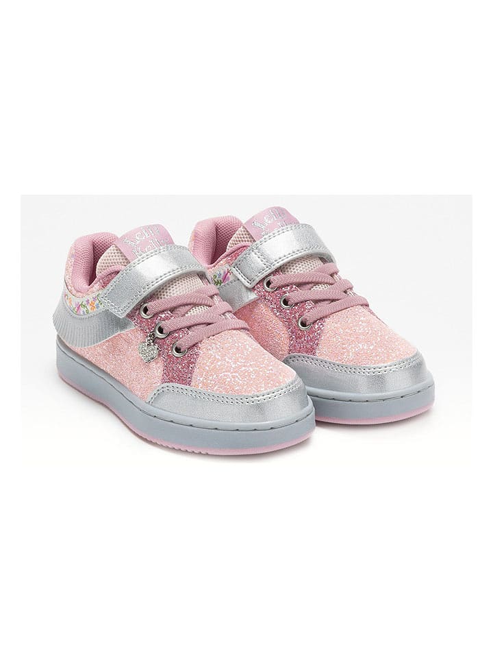 Lelli Kelly Sneakersy w kolorze srebrno-jasnoróżowym rozmiar: 26