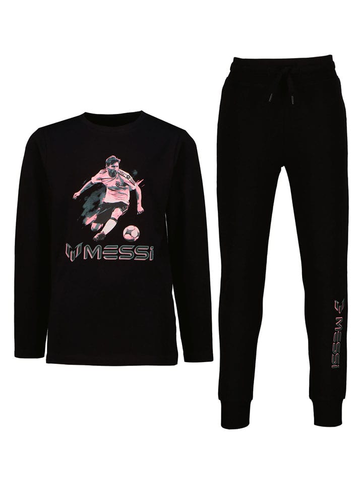 Messi Piżama w kolorze czarnym rozmiar: 122/128