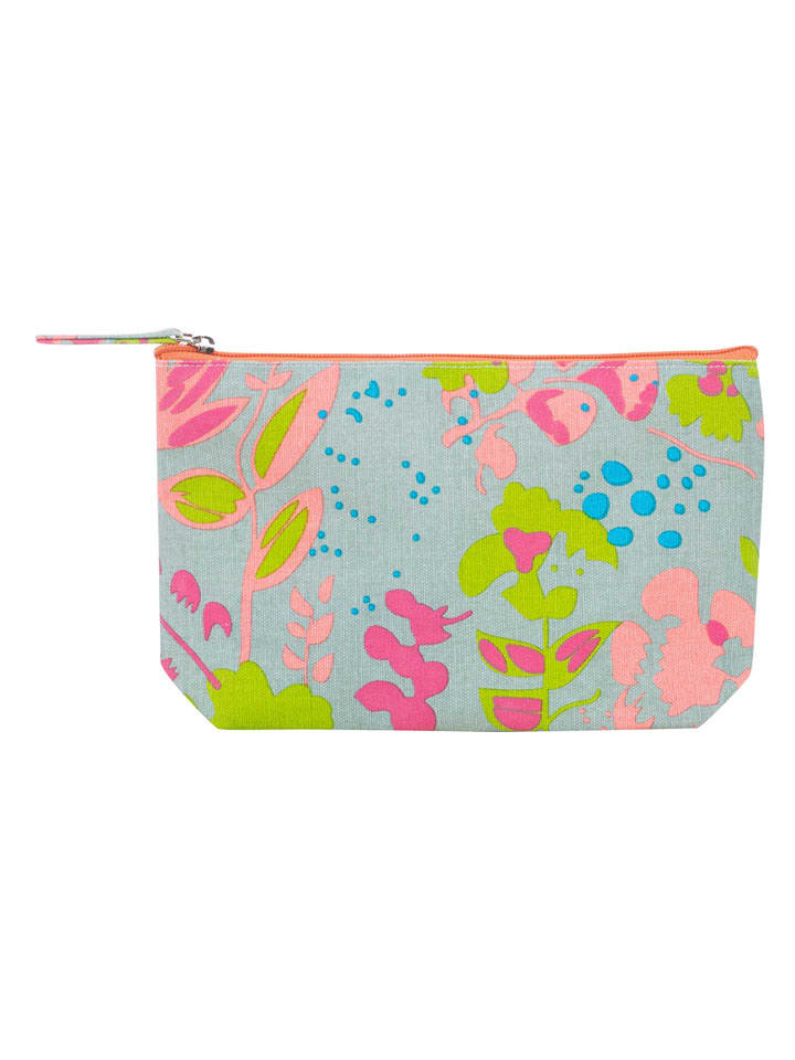 Overbeck and Friends Kosmetyczka "Viola" w kolorze turkusowo-zielonym - 26 x 15 x 5 cm rozmiar: onesize